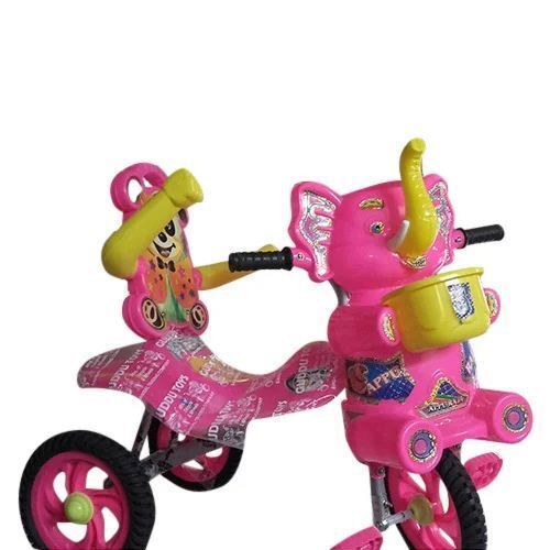 Kids Riding Tricycle