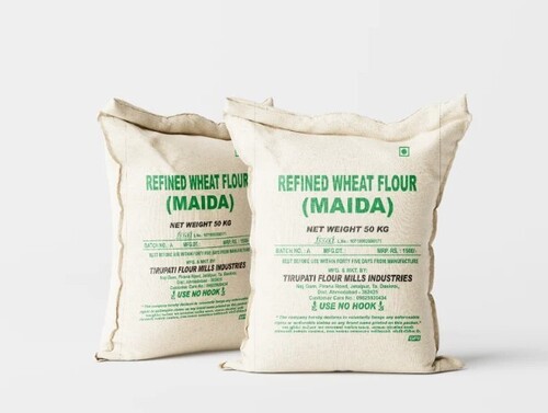 Maida Flour - Dried, White Color, No Artificial Flavour | Grade A Cooking Ingredient