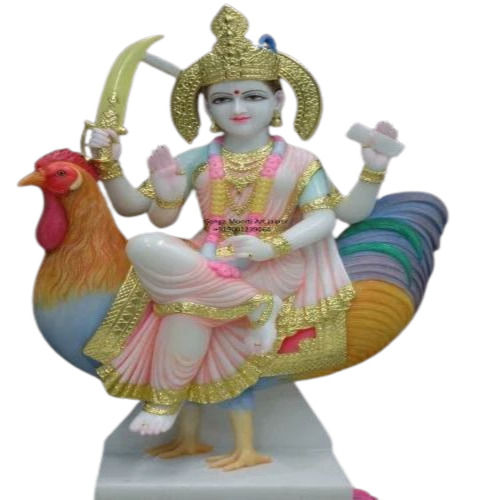 Marble Laxmi Ganesh Saraswati Statue