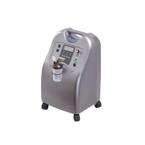 Medical Oxygen Concentrator - 5 LPM Flow Rate | Digital Display, Portable, Electric Power Source, New Plastic Material for Clinic, Hospital, Home
