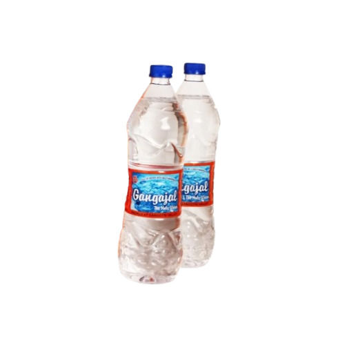 Natural Gangajal - Clear Liquid in 1 Ltr Plastic Bottle | 100% Pure, Hygienic Worship Application