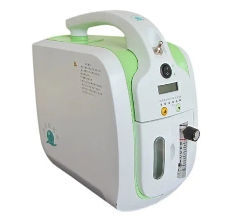 Portable Oxygen Concentrator - Electric Power Source, 3 LPM Flow Rate, 93% Purity | Digital Display, Ideal for Home and Clinic Use