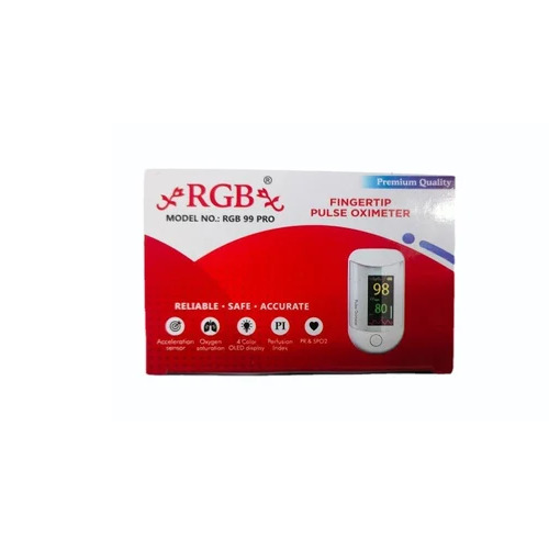 RGB Fingertip Pulse Oximeter