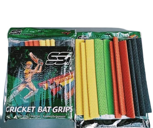 Cricket Bat Grip - Rubber, Large Size, Various Colors | Adjustable, Durable and Flexible Design for Adults