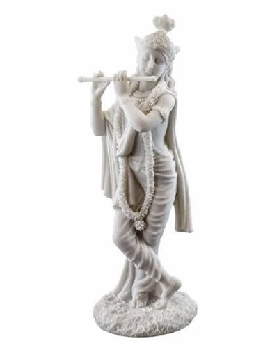 White Hindu Marble Krishna