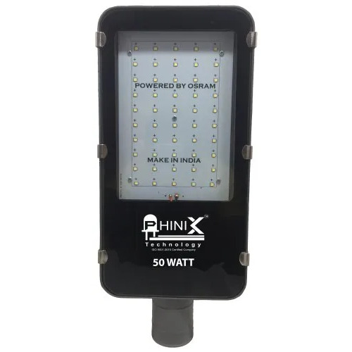 50 Watt Led Street Light - Color: Black