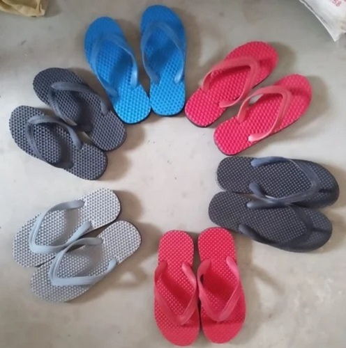 Acupressure Slippers - Rubber Material, Various Sizes | Daily Wear, Comfortable, Long Lasting, Various Colors