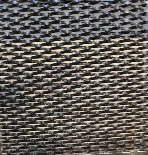 Cold Rolled Mild Steel Mesh - Stainless Steel Various Sizes Grey Color | High Tensile Strength Durable in Harsh Conditions Good Ventilation and Drainage