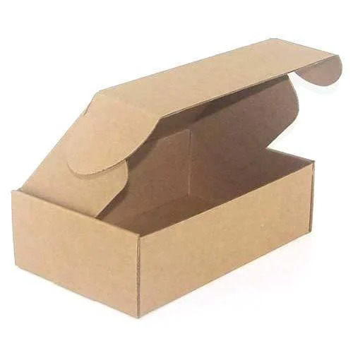 E Flute Corrugated Box - Eco-Friendly Kraft Paper, Various Colors, Rectangle Shape | Ideal for Personal Care, Gift & Crafts Packaging