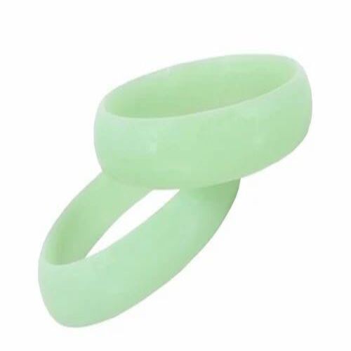 Green Glass Bangles - Material: Glass, Size: 2.4 Inch Diameter, Color: Pista Green, Shape: Round, Occasion: Daily Wear | Customizable Size Options