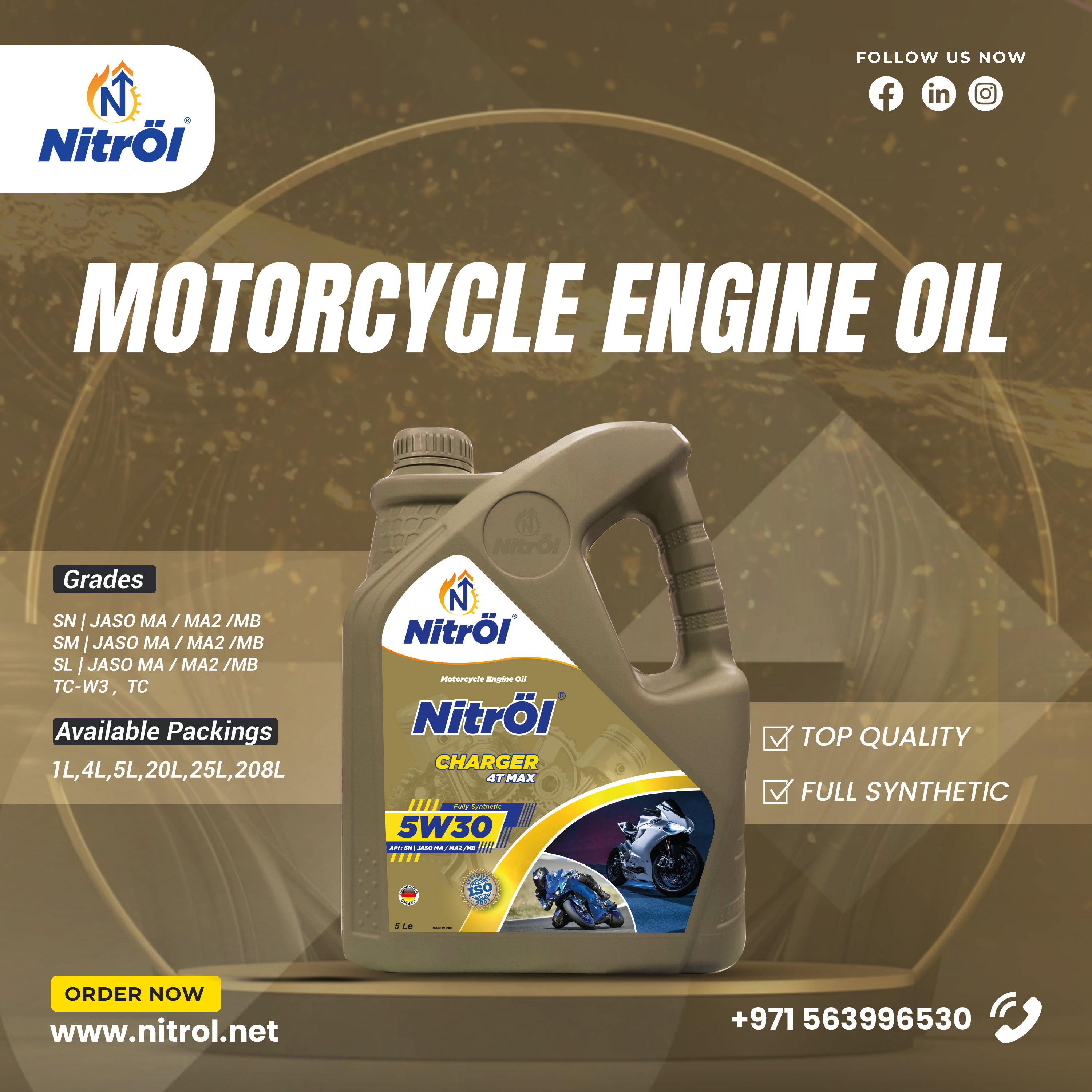Motorcycle Engine Oil