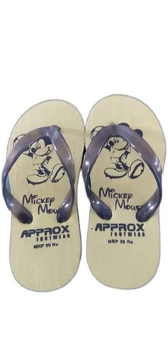 Multi-Color Fancy Kids Slippers - Rubber Material, Various Sizes, Various Colors | Comfortable Daily Wear for Summer Adventures