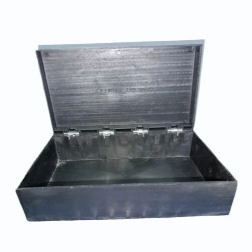 Plastic Jewelry Box - Rectangular Design, Elegant Black Color | Perfect for Jewelry Packaging