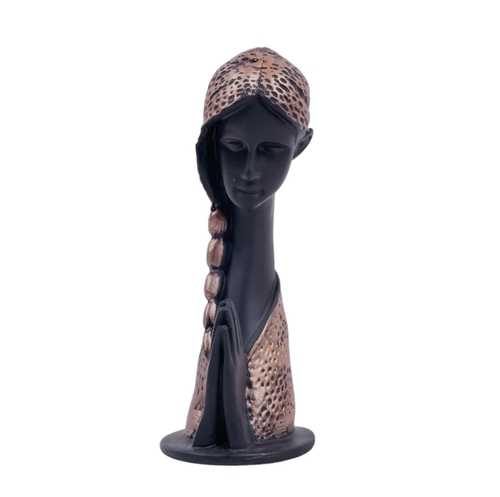 Polyresin Decorative Statue - 2x3 Inch Matte Black | Stylish Design Unique Craftsmanship Eco-Friendly Materials Vibrant Colors Timeless Appeal Affordable Luxury