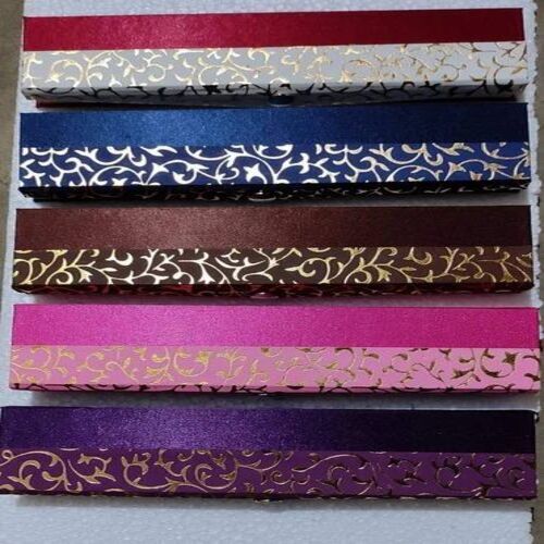 Rectangular Red Chain Jewelry Box