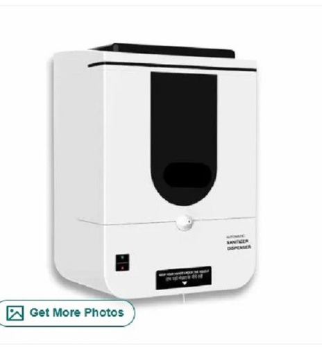 Sanitizer Dispenser - White, Standard Size | Prolonged Service Life, Easy to Install, Tested for Quality, Timely Delivery