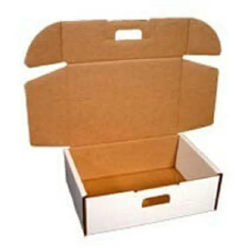 Self Locking Corrugated Box - Kraft Paper Rectangle Shape Various Colors | Eco-Friendly Durable Ideal for Personal Care & Gift Packaging