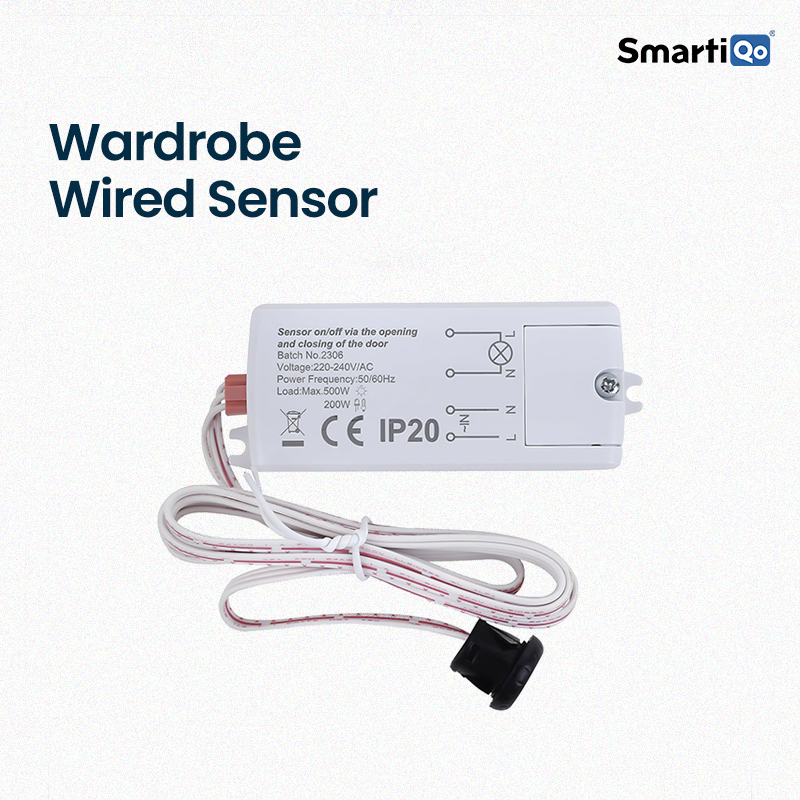 SmartiQo Wardrobe Wired Sensor
