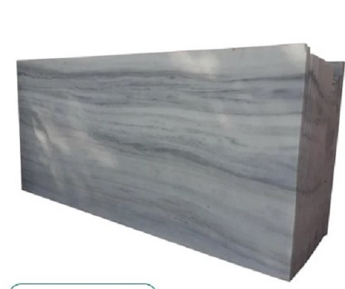 15mm White Makrana Dungri Marble Slab - Polished Surface, Various Sizes Available | Anti-Skid, Long Lasting Finish, Easy to Wash, Low Maintenance