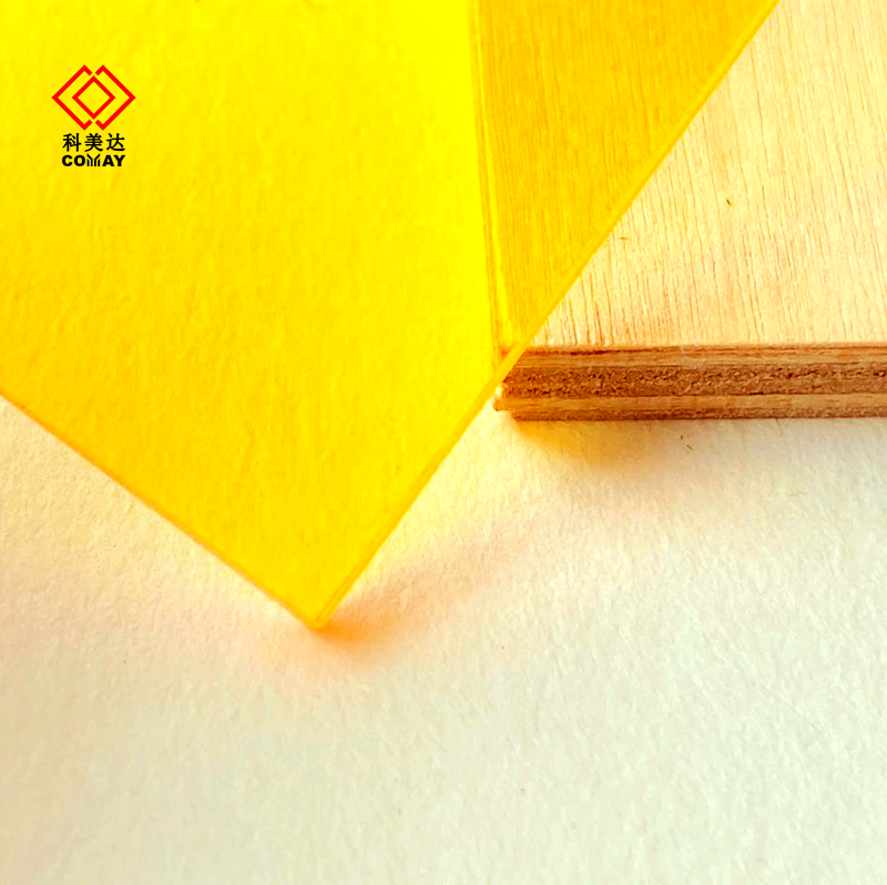 8mm Yellow Acrylic Plastic Sheet