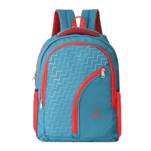 Designer School Bag - Nylon Material, Customized Size and Color | Moisture Proof, Polished Finish, Durable and Comfortable