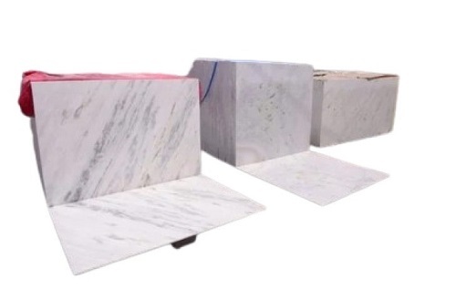 Dharmeta Marble Slab - Various Sizes Available White Polished Finish Easy to Install Anti Skid Long Lasting Quality