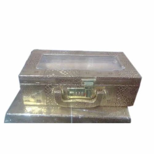 Golden Bangle Box - Rectangle Shape, Customized Size | Very Good Quality, Fine Finished, Eco-Friendly, Durable Design