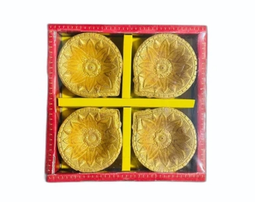 Golden Terracotta Diya