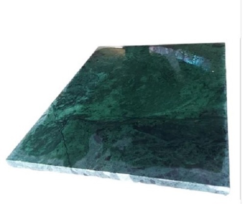 Green Marble Slab - Various Sizes Available | Anti Skid, Long Lasting Finish, Easy to Wash, Low Maintenance Needed