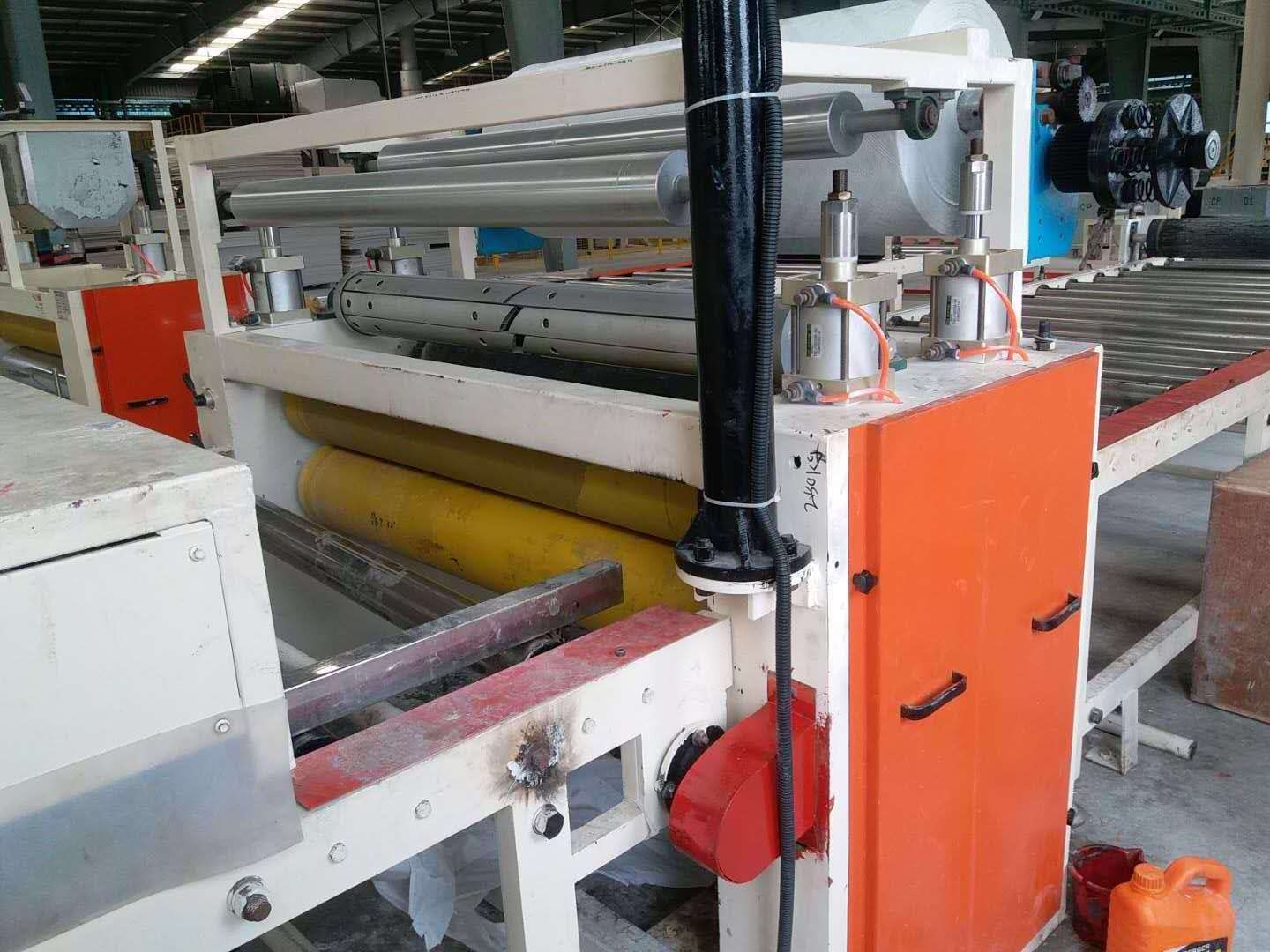 gypsum ceiling tiles making machine gypsum board lamination machine