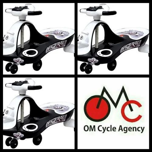 Magic Kids Toy Car - Non-Toxic Plastic Panda Shape Bright Colors Moveable Wheels Detachable Trailer Lightweight Build Safe for Kids Age 2-5 Years