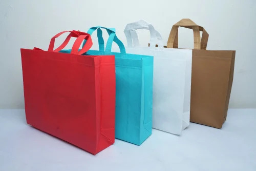 Multi-color Loop Handle Non Woven Bags