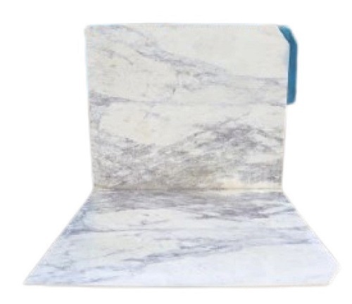 Nijarna White Marble - Slabs, Various Sizes Available, Polished Finish | Easy to Install, Anti Skid, Long Lasting, Easy to Wash, Quality Tested