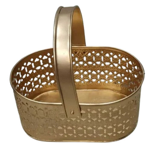 Oval Metal Basket