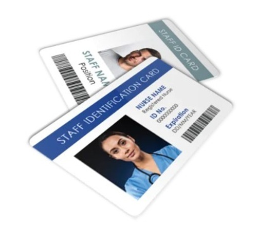 Plastic Identification Cards - Plastic Material, All Sizes, Multi-Color Rectangular Design | Ideal for Office Use