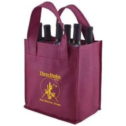 Printed Non Woven Carry Bags - Durable Eco Friendly Design | With Handle, Ideal for Shopping and Everyday Use