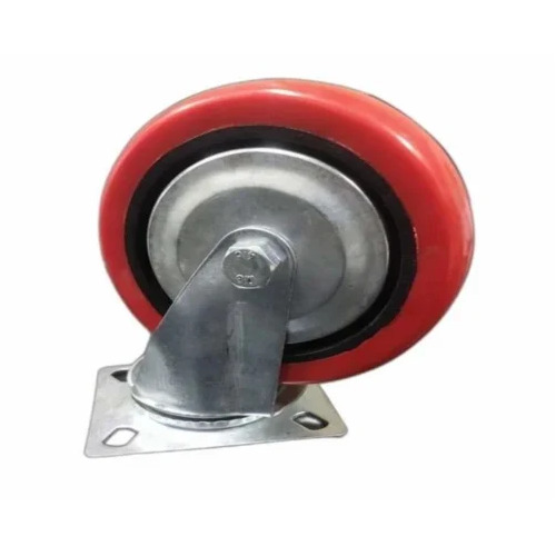 Red Swivel Caster Wheel