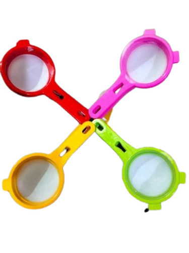 Tea Strainer - Plastic Material, Standard Size | Durable, Rigid, Fine Finished, Round, Plain Design