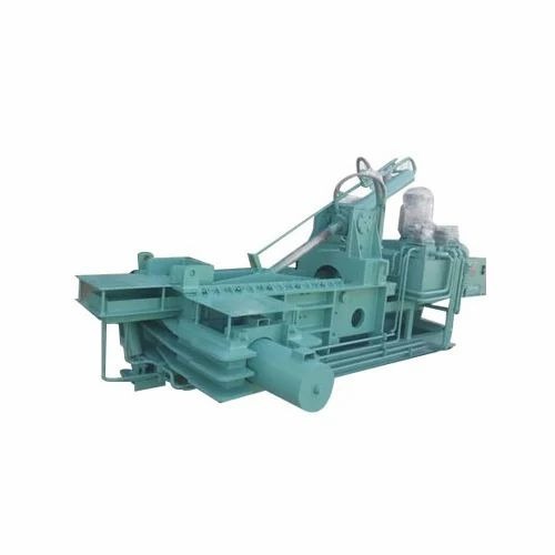 Triple Action Scrap Baling Machine - Mild Steel, Standard Size, Grey Color, Semi-Automatic, 40 HP Electric Motor, 1200 Litre Oil Tank Capacity, 2000 PSI Pressure | Industrial Use, High Efficiency, Robust Design