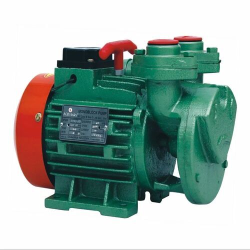 V Type Monoblock Pump - Electric, Single Phase 50 Hz | Customized Size, Silver Color