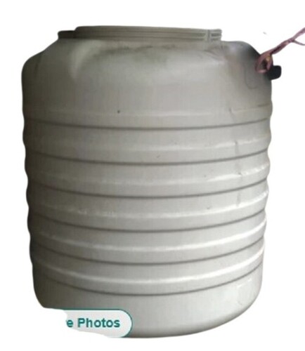 Water Tank - 1000 Liter White Industrial Grade | Low Maintenance, Leak Resistance, Quality Tested for Residential and Commercial Use