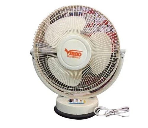 White Table Fan