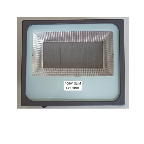 100W Slim Flood Light Housing - Aluminium, Compact & Lightweight Design, Weatherproof Housing, Efficient Heat Dissipation, Sleek Appearance
