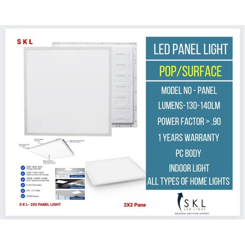 2X2 Feet LED Panel Light