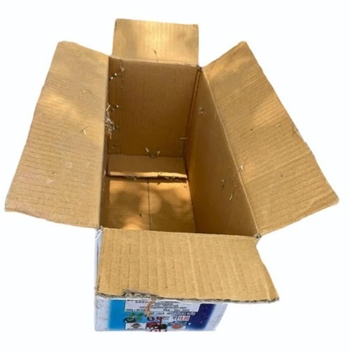 5 Ply Corrugated Packaging Box - Durable Eco-Friendly Kraft Paper, Rectangular Shape for Personal Care, Pharmaceutical, Gift & Crafts, Brown Color