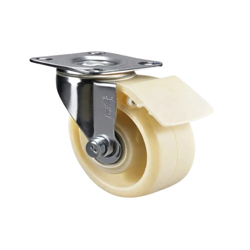 6 Inch White Swivel Caster Wheel