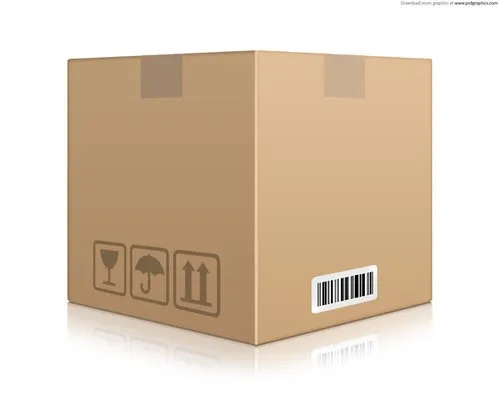 Brown Cardboard Packaging Box - Durable Kraft Paper, Rectangle Shape, Various Colors | Eco-Friendly and Versatile Solution