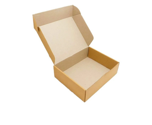 Corrugated Pizza Packaging Box - Eco-Friendly Kraft Paper, Durable Rectangle Design, Available in Various Colors