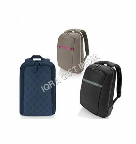 Iqra Leather Laptop Bag - 21 Litre Capacity, Plain Black, Blue and Brown Design | Ideal for Office Use, Customized Size and Stylish Zipper Closure