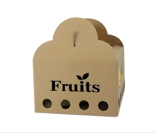 Fruit Corrugated Packaging Box - Durable Kraft Paper, Eco-Friendly, Rectangle Shape, Various Colors | Ideal for Pharmaceutical Use
